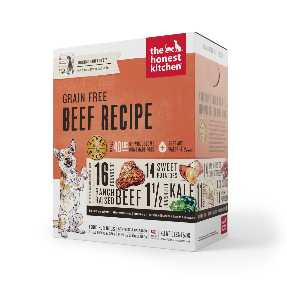 The Honest Kitchen Grain Free Beef 10 lb