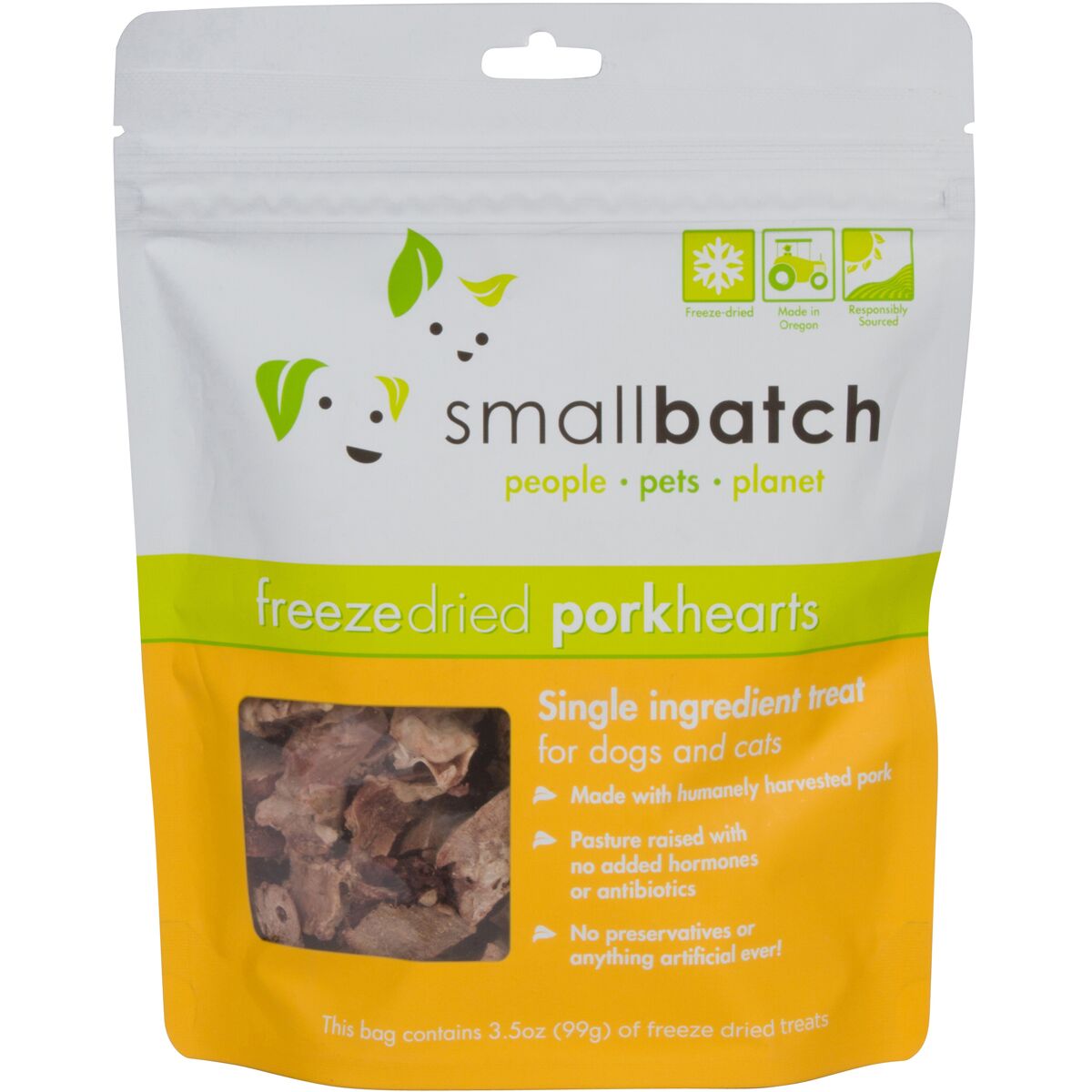 Smallbatch FD Pork Hearts 3.5 oz