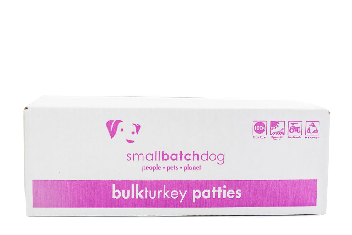Smallbatch Turkey Bulk Patties 18 lb