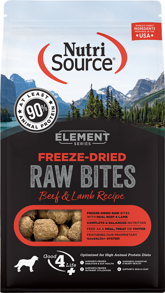 NutriSource Element Freeze-Dried Beef/Lamb 10 oz