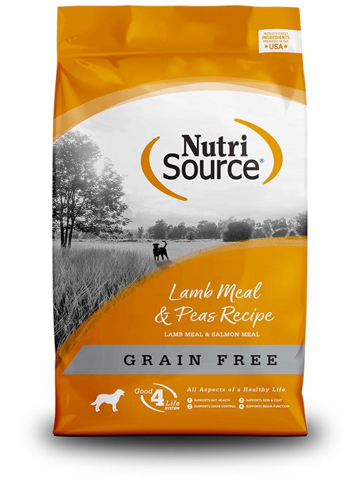 NutriSource GF Lamb & Peas 4 lb