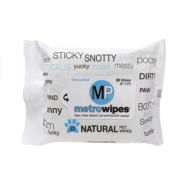 Metro Paws Wipes Hypo 25 ct
