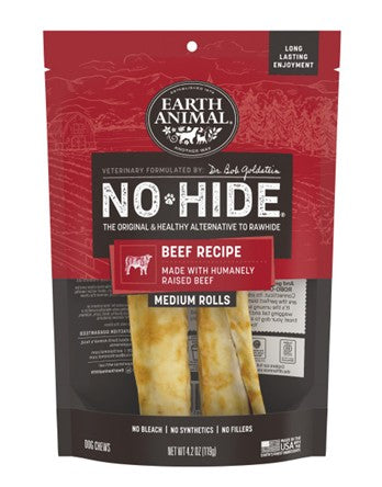Earth Animal No Hide Beef 7"2 pk