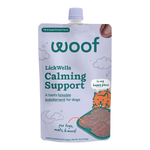 WOOF DOG LICKWELLS CALMING SUPPORT 12OZ