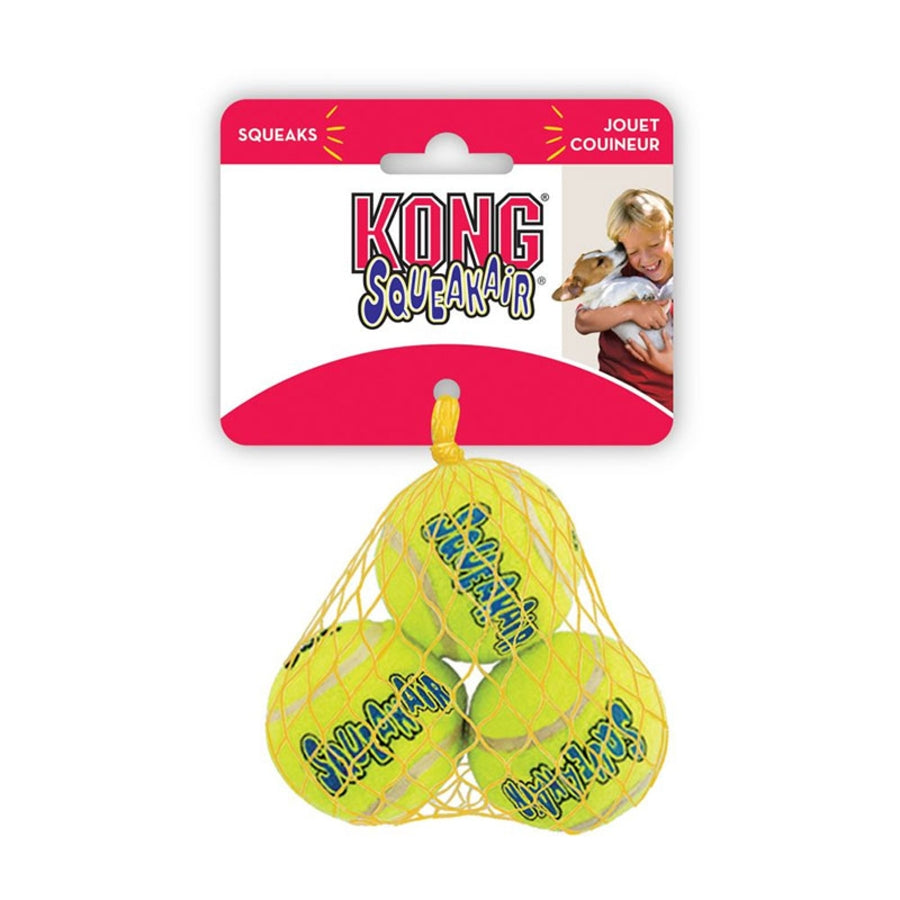 KONG Squeaker Tennis Ball XS 3 pk