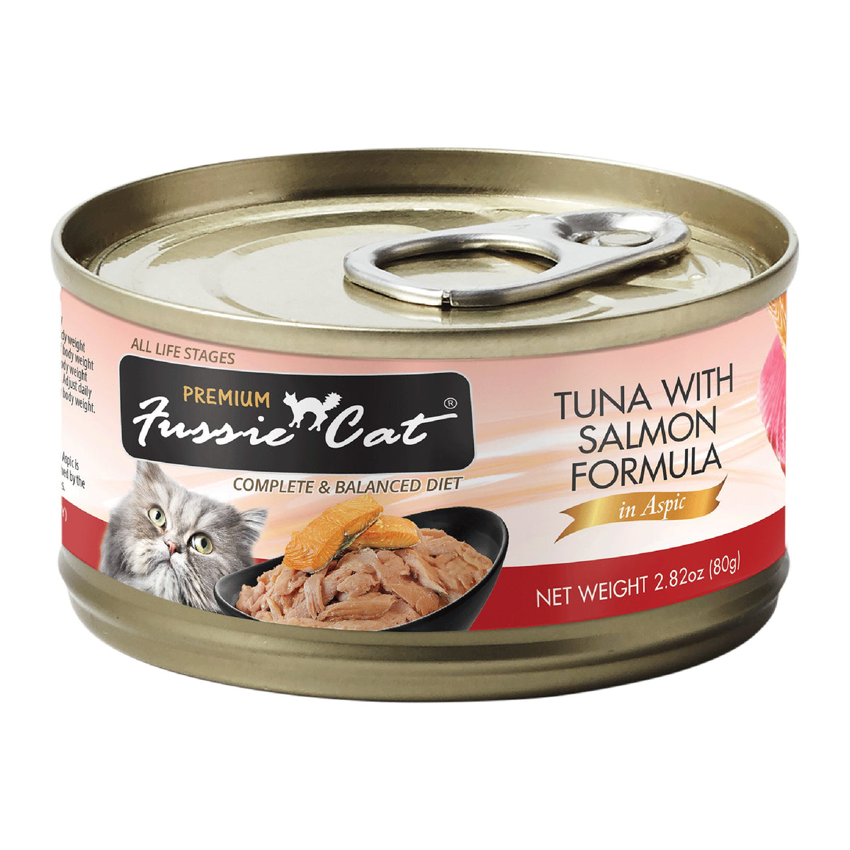 Fussie Cat Premium Tuna & Salmon, front of package