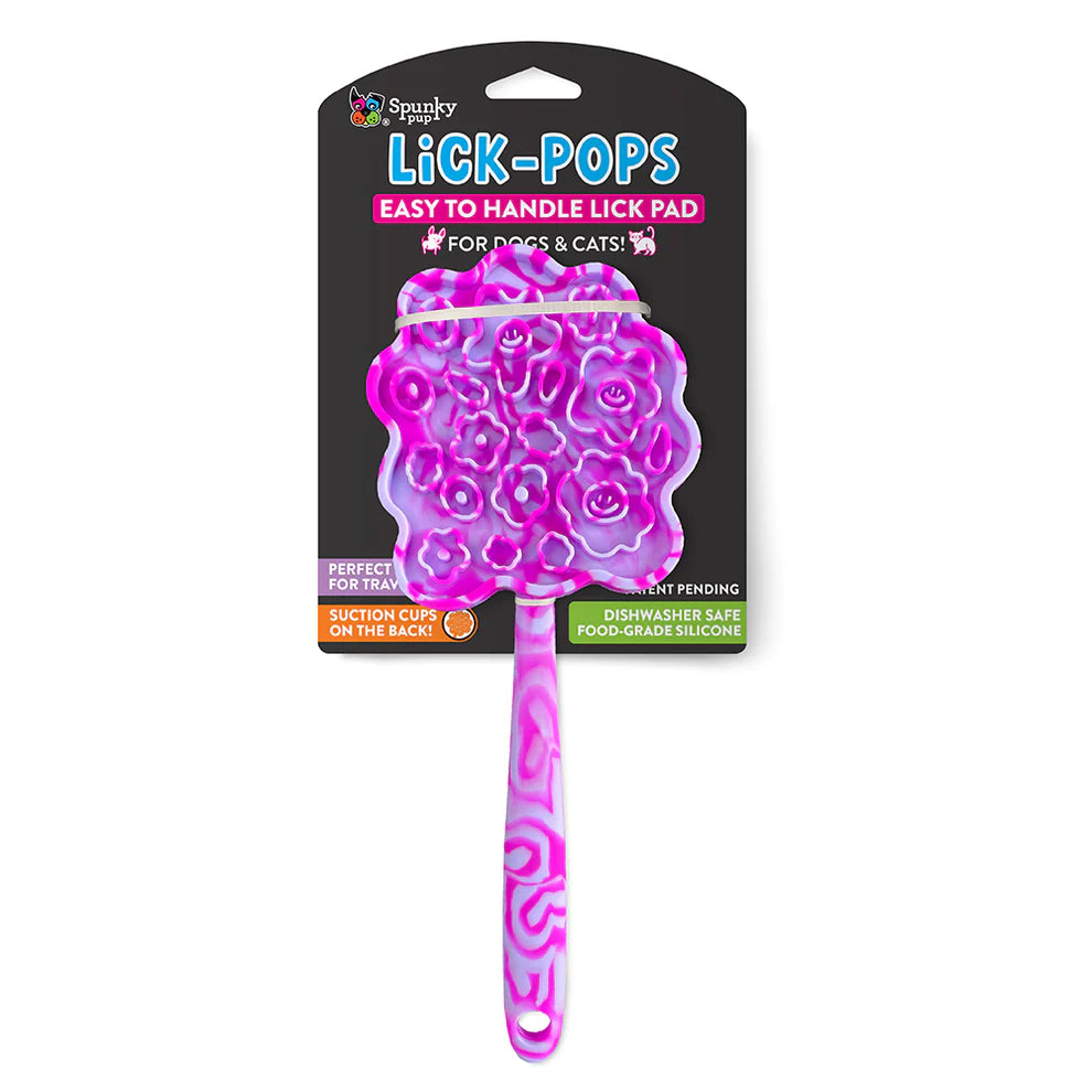 SPUNKY PUP LICK POP PINK TREE