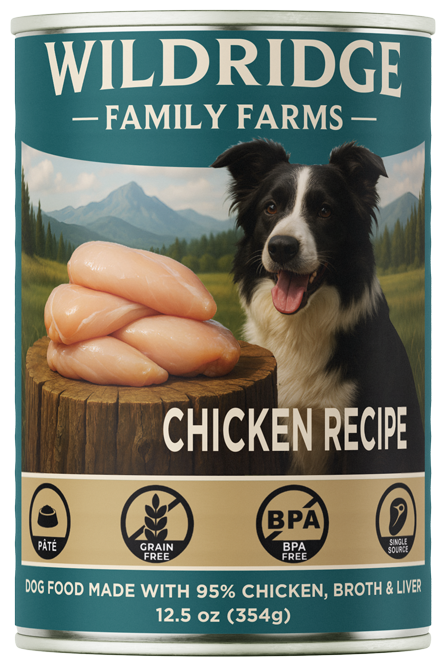 WILDRIDGE 95% CHICKEN PATE 12.5OZ SINGLE