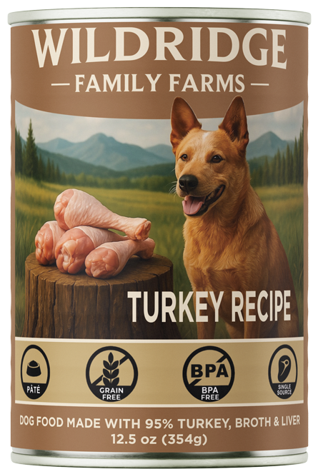 WILDRIDGE 95% TURKEY PATE 12.5OZ SINGLE