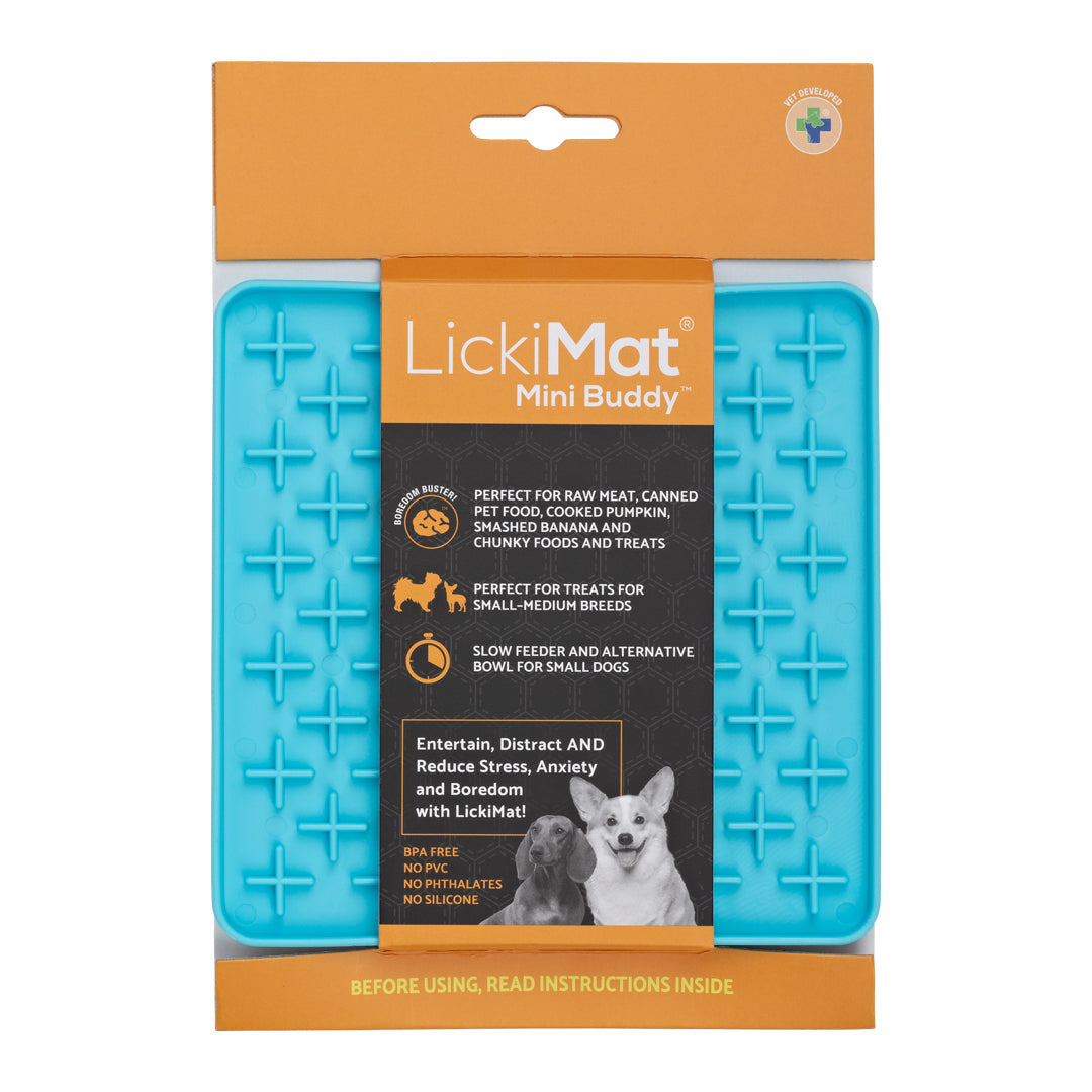 Lickimat Mini Buddy Blue