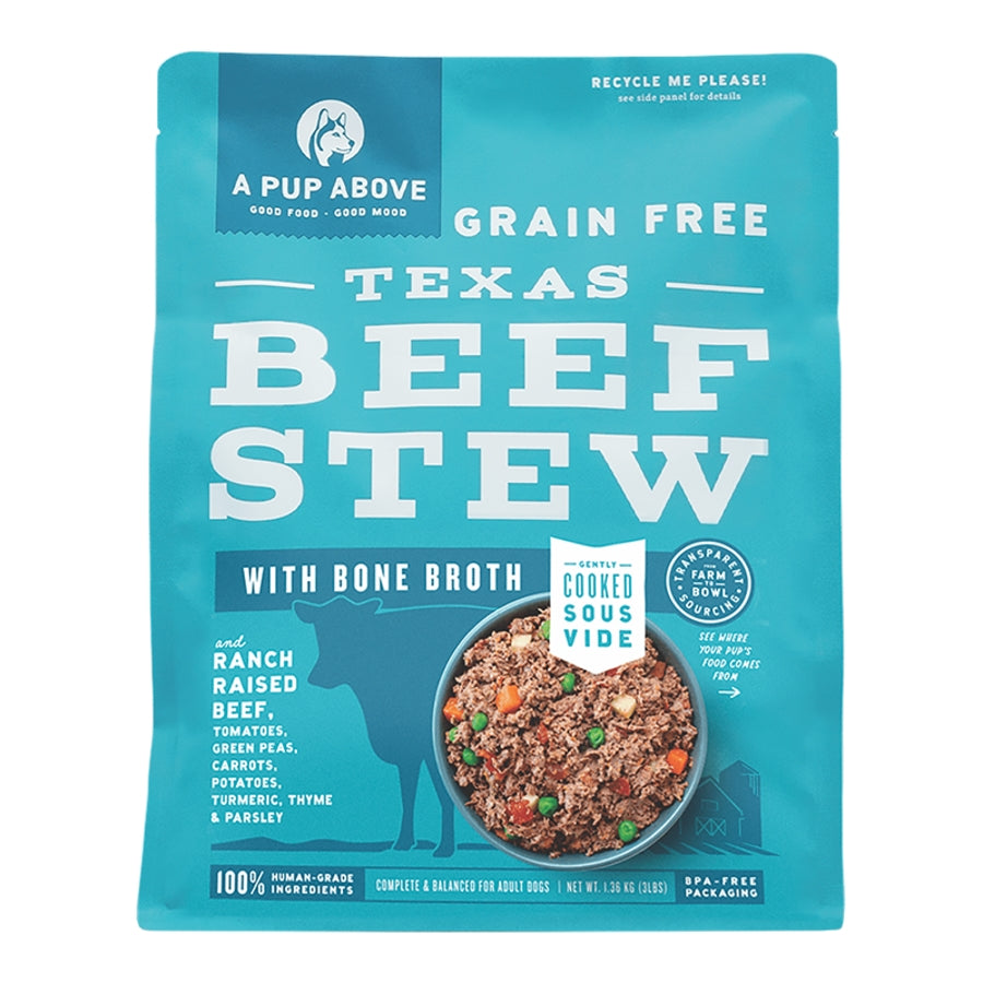 Pup Above Frozen Beef Stew 3 lb
