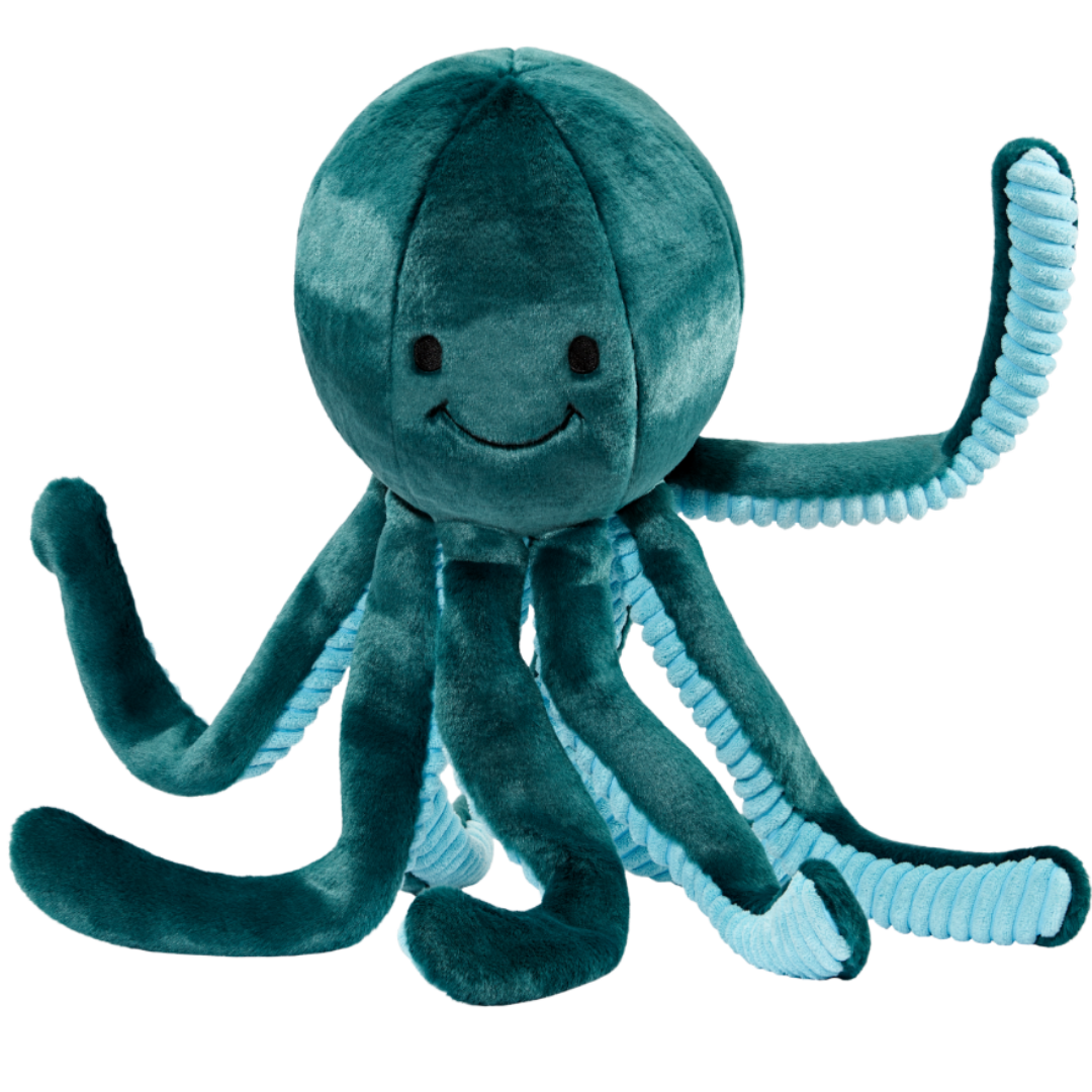 Fluff & Tuff Stevie Octopus plush dog toy