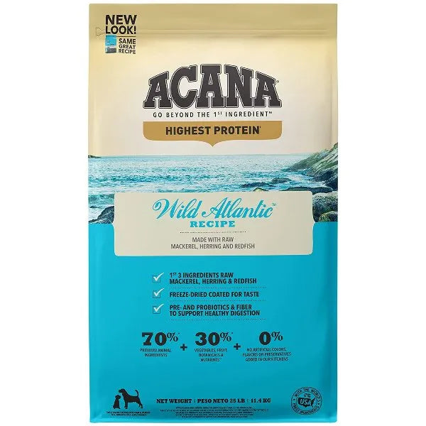 ACANA Wild Atlantic Dog 25 lb