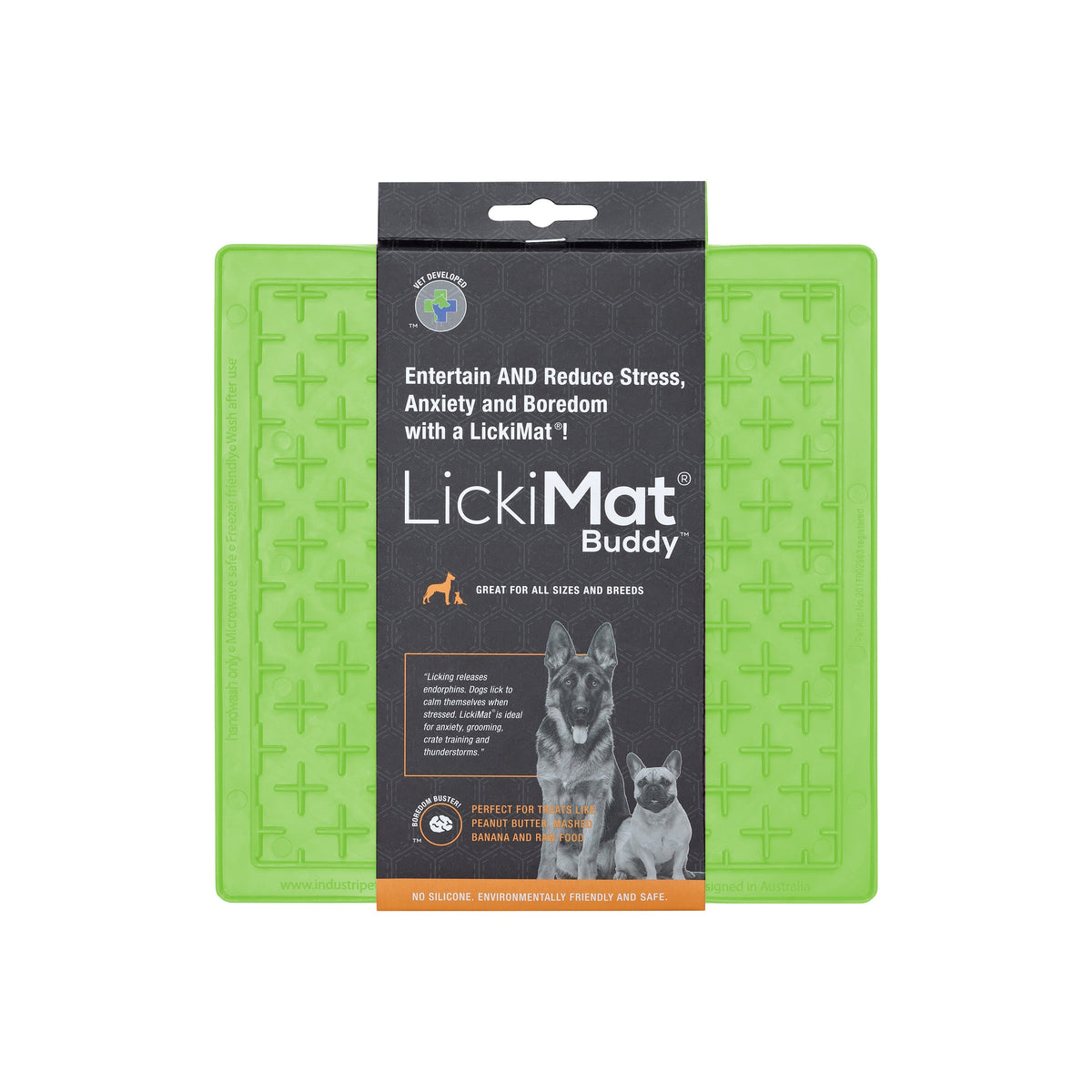 LickiMat Buddy Dog-Green