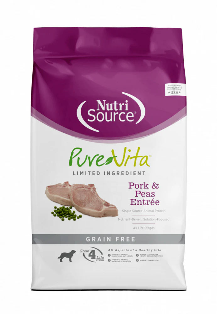Pure Vita GF Pork & Peas 25 lb
