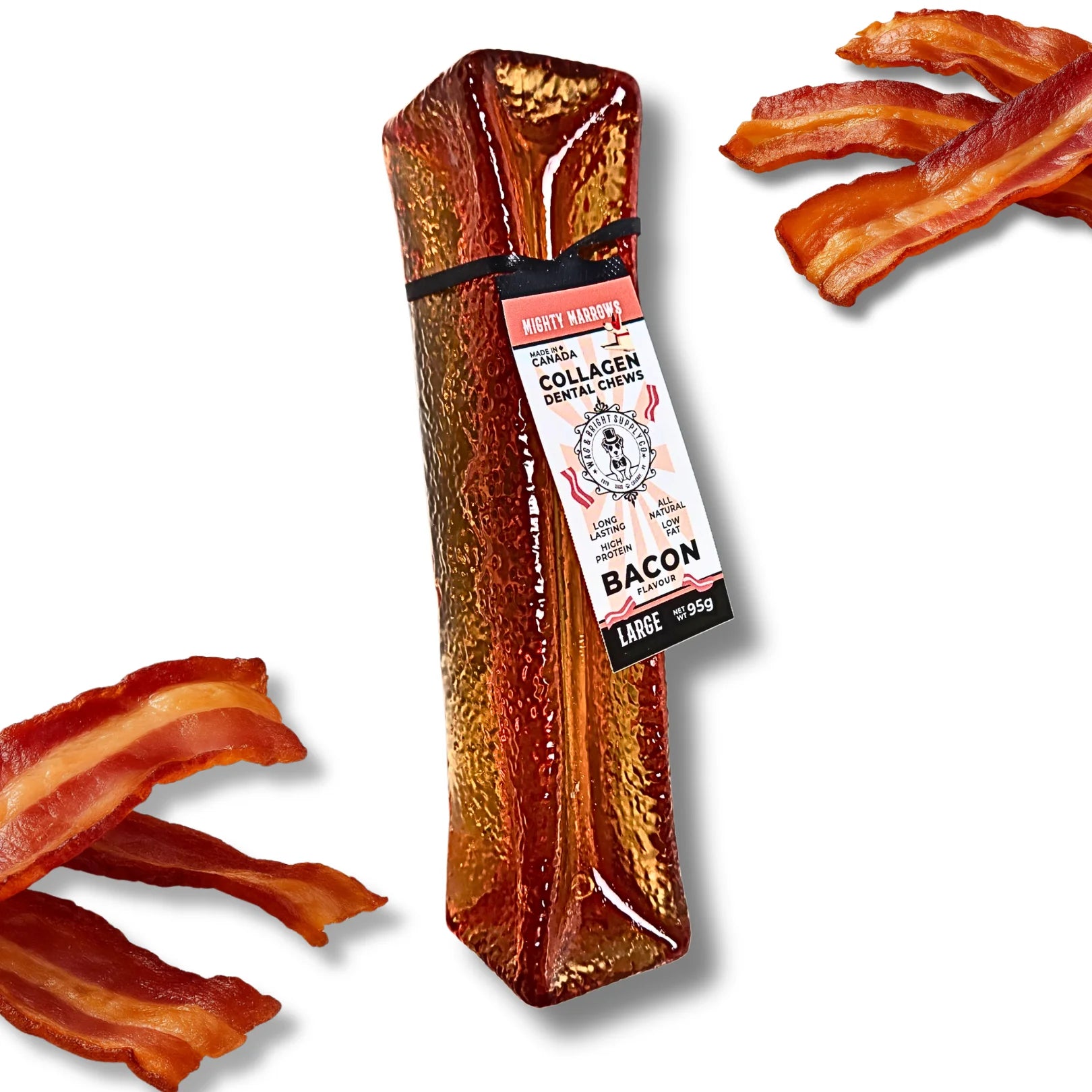 W&B DENTAL CHEW BACON SMALL