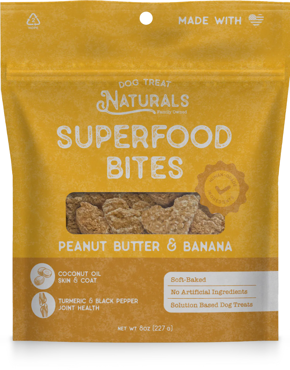 Superfood Bites Peanut Butter & Banana 8 oz