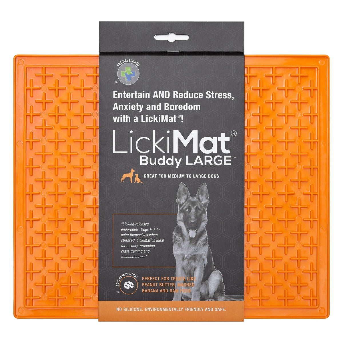 LickiMat Buddy XL- Orange
