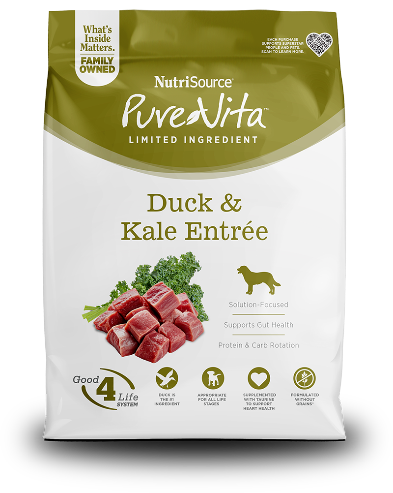 Pure Vita Duck Kale GF 12 lb