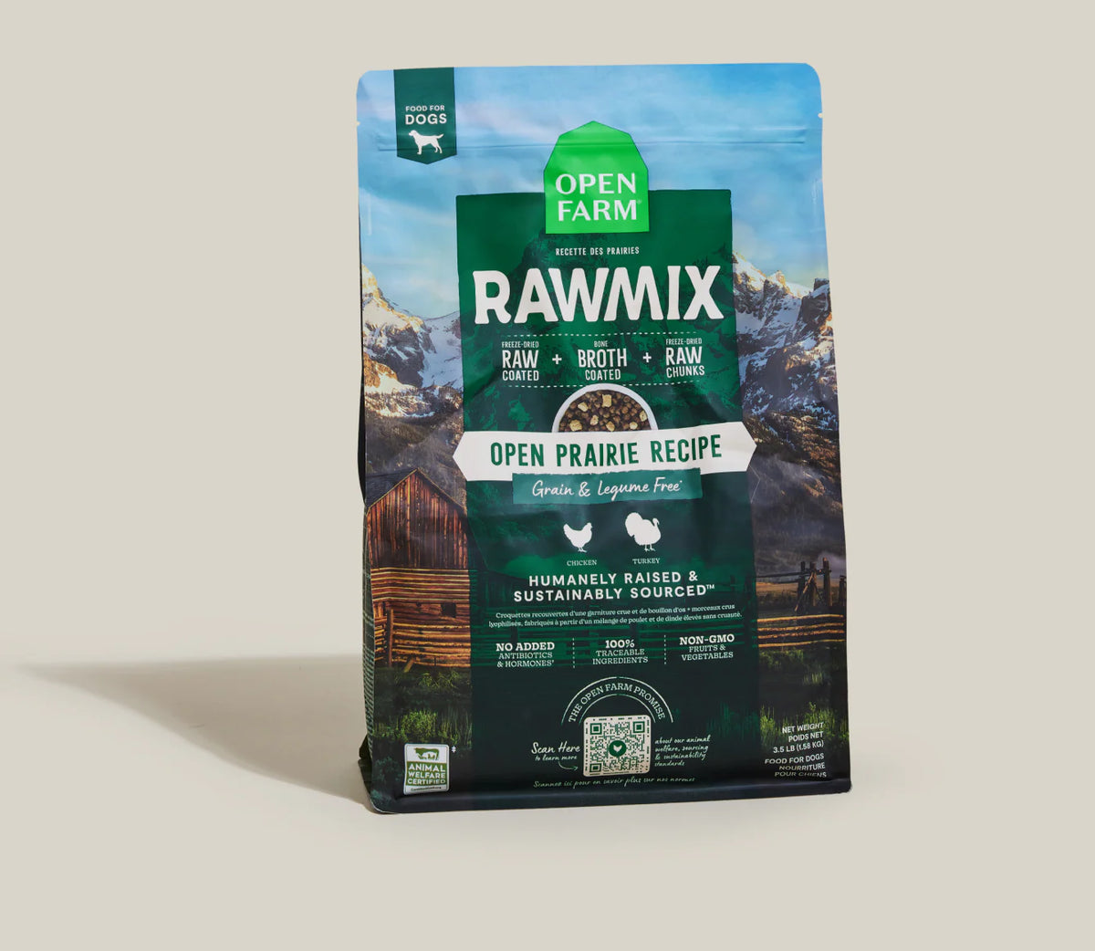 Open Farm Rawmix Open Prairie GF 3.5 lb