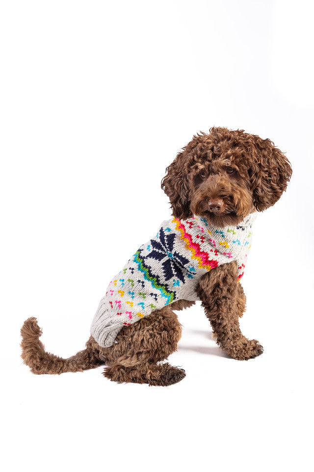 CHILLY DOG RAINBOW SNOWFLAKE SMALL