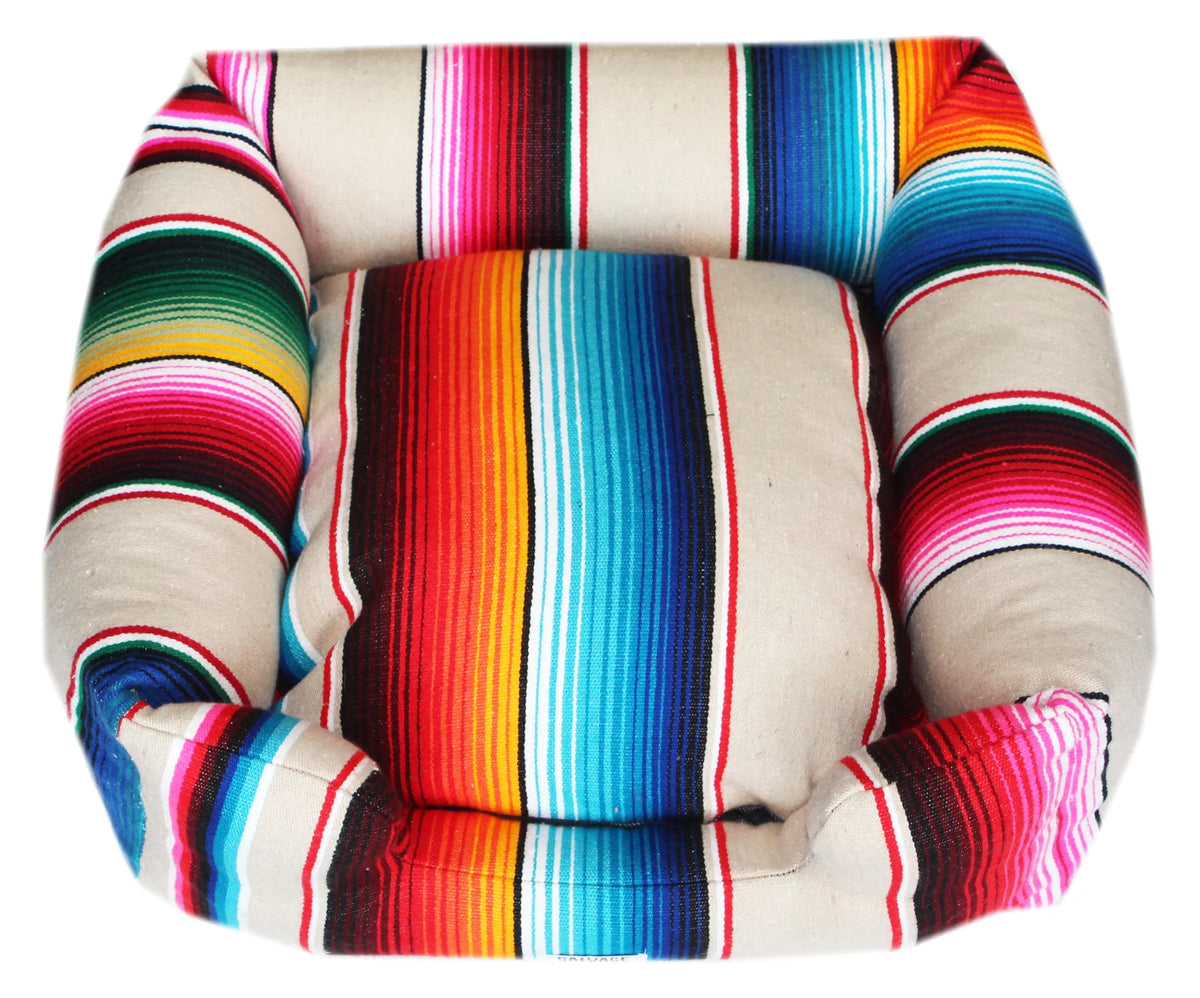 SALVAGE MARIA SERAPE BUMPER SMALL TAN