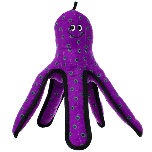 Tuffy Ocean Creature Large Octopus dog toy