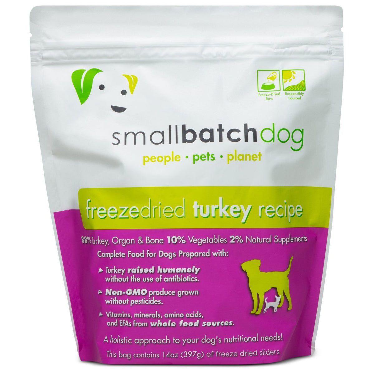 Smallbatch Freeze-Dried Turkey 14 oz