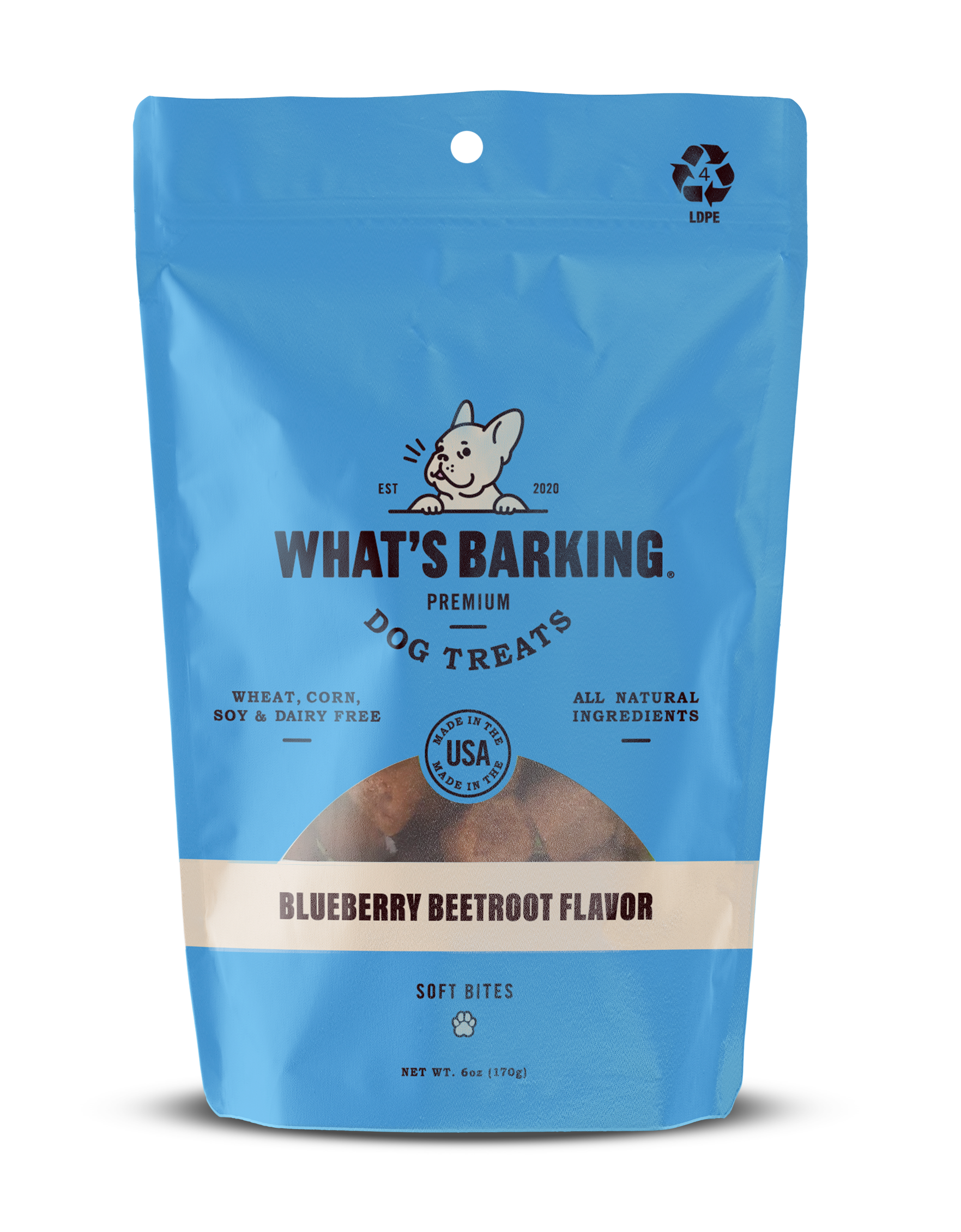 WHATS BARKING BLUEBERRY BEETROOT 6OZ