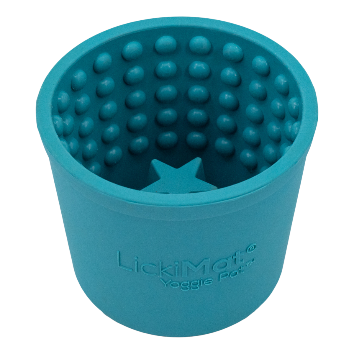 Lickimat Yoggie Pot Turq