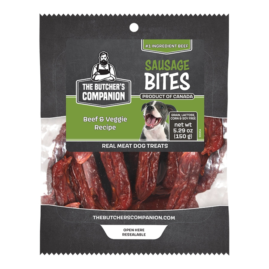 Butchers Sausage Bites Beef Veg 5.3 oz