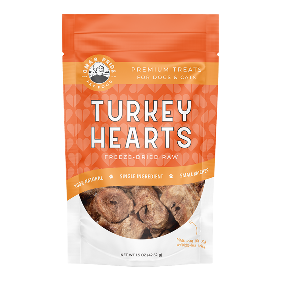 Omas Pride Sliced Turkey Hearts 1.5 oz