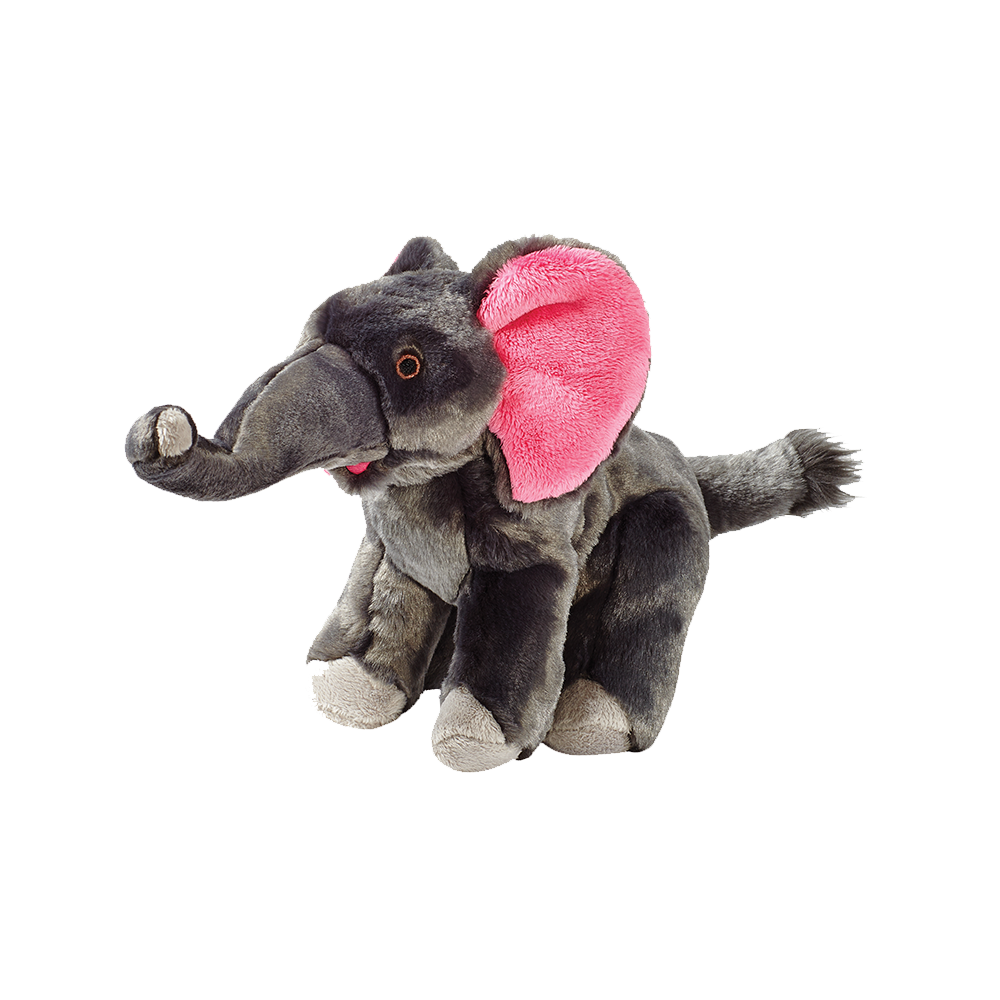 Fluff & Tuff Edsel Elephant plush dog toy