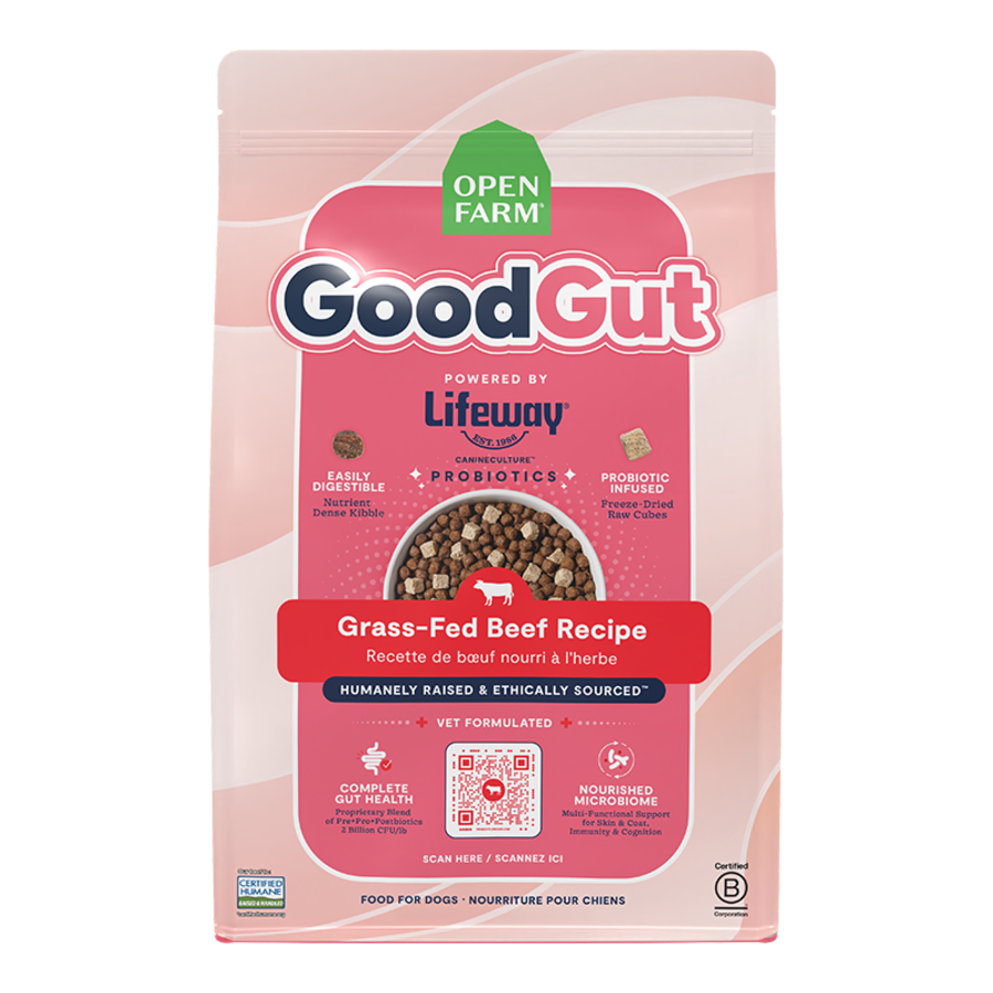 OPEN FARM GOODGUT BEEF 19LB