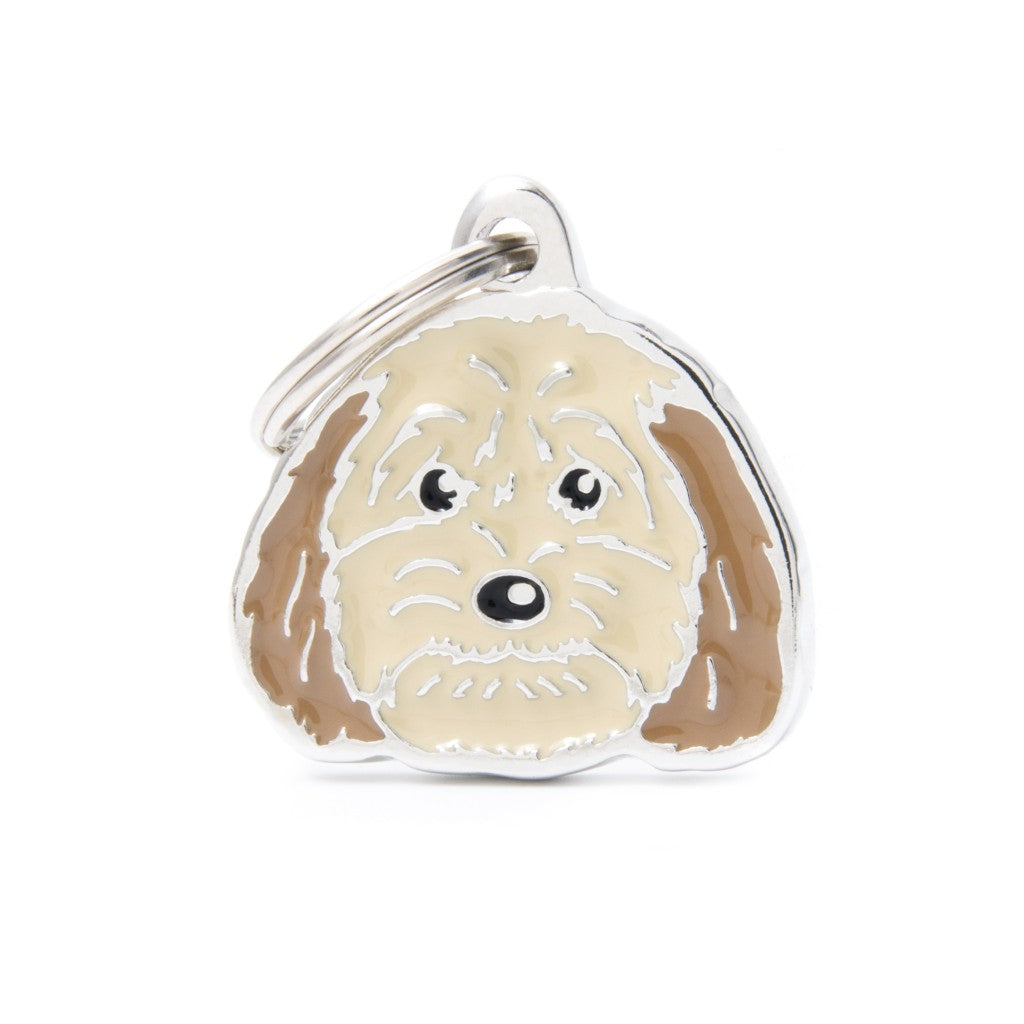 MyFamily friends cockapoo ID tag