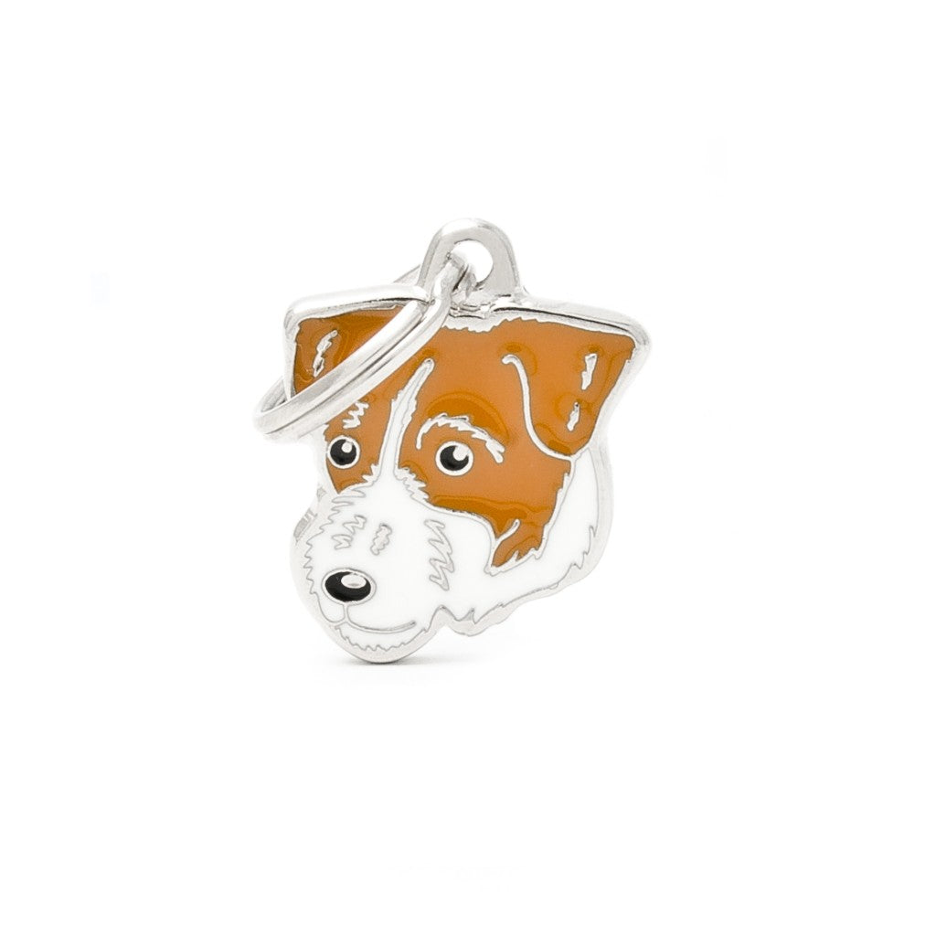 MyFamily friends jack russell broken ID tag
