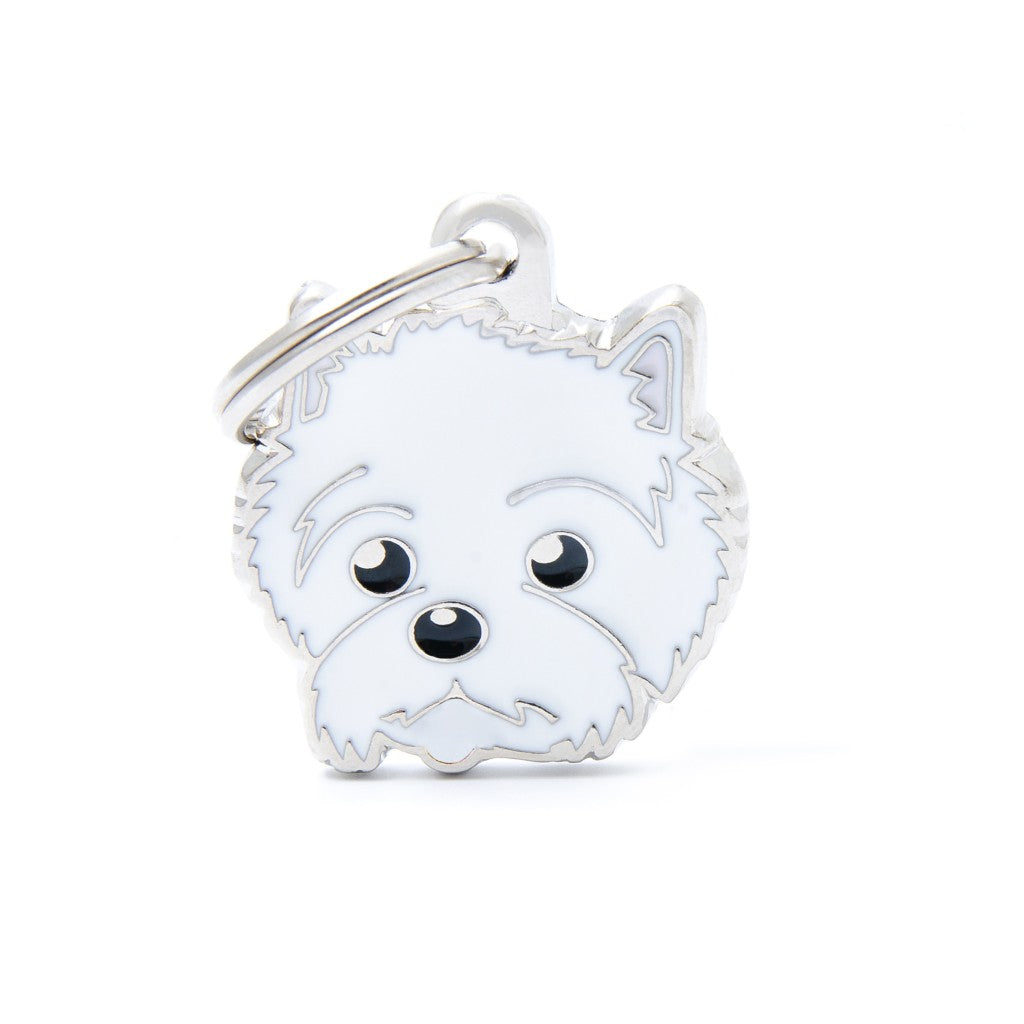 MyFamily friends west highland white terrier ID tag