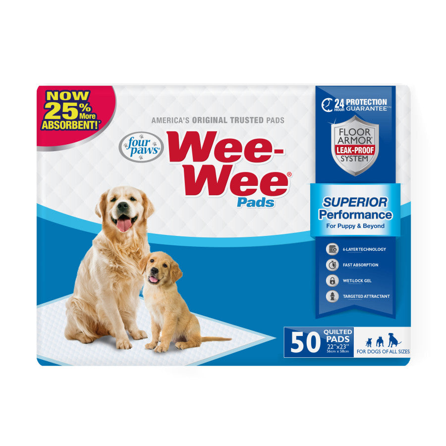 Four Paws Wee Wee Pads 50 pk
