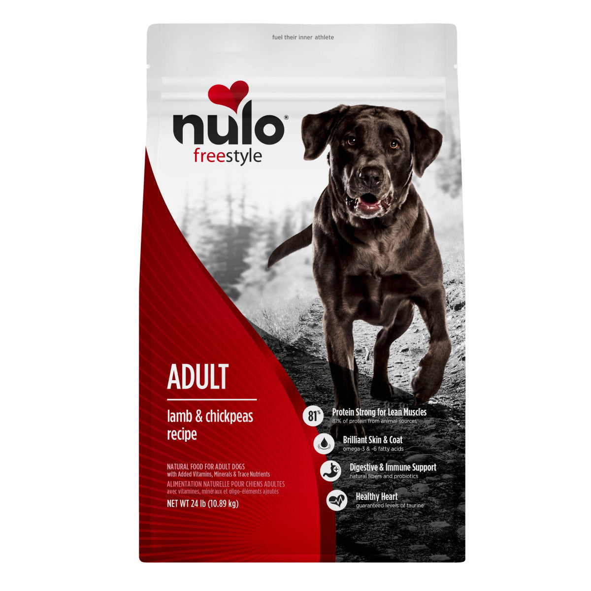 Nulo FreeStyle Lamb & Chickpeas Recipe for Dogs 24 lb