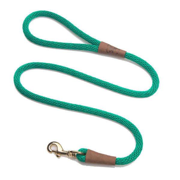 Mendota Snap Leash 1/2x4 Kelly Green