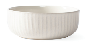 Fringe Canvas River Medium Ribbed Bowl