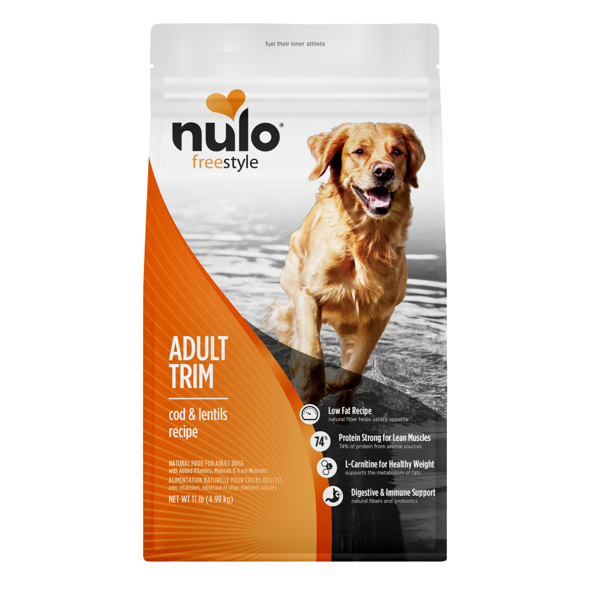 Nulo FreeStyle Adult Trim Cod & Lentils Recipe for Dogs 11 lb
