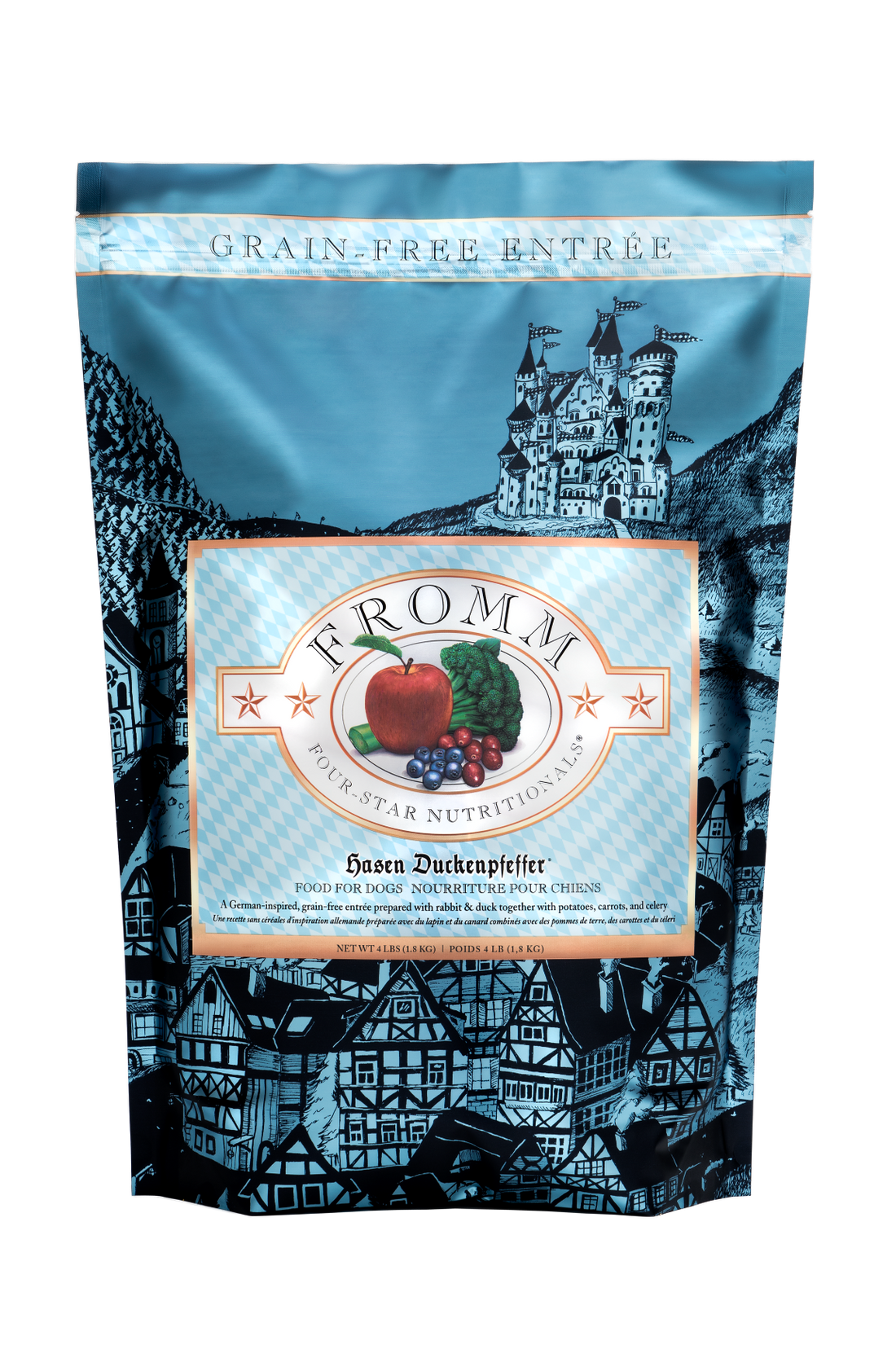 FROMM DOG FOUR STAR HASEN DUCKENPFEFFER GF 4LB