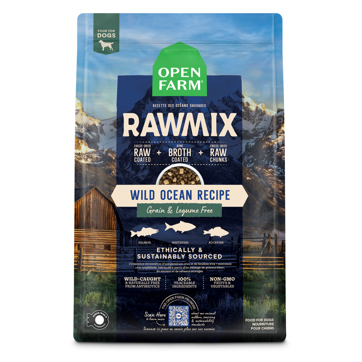 Open Farm Rawmix Wild Ocean GF 20 lb