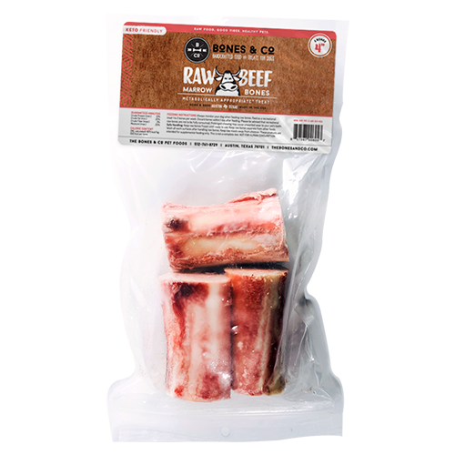Bones &amp; Co Raw 4" Marrow 3 pk