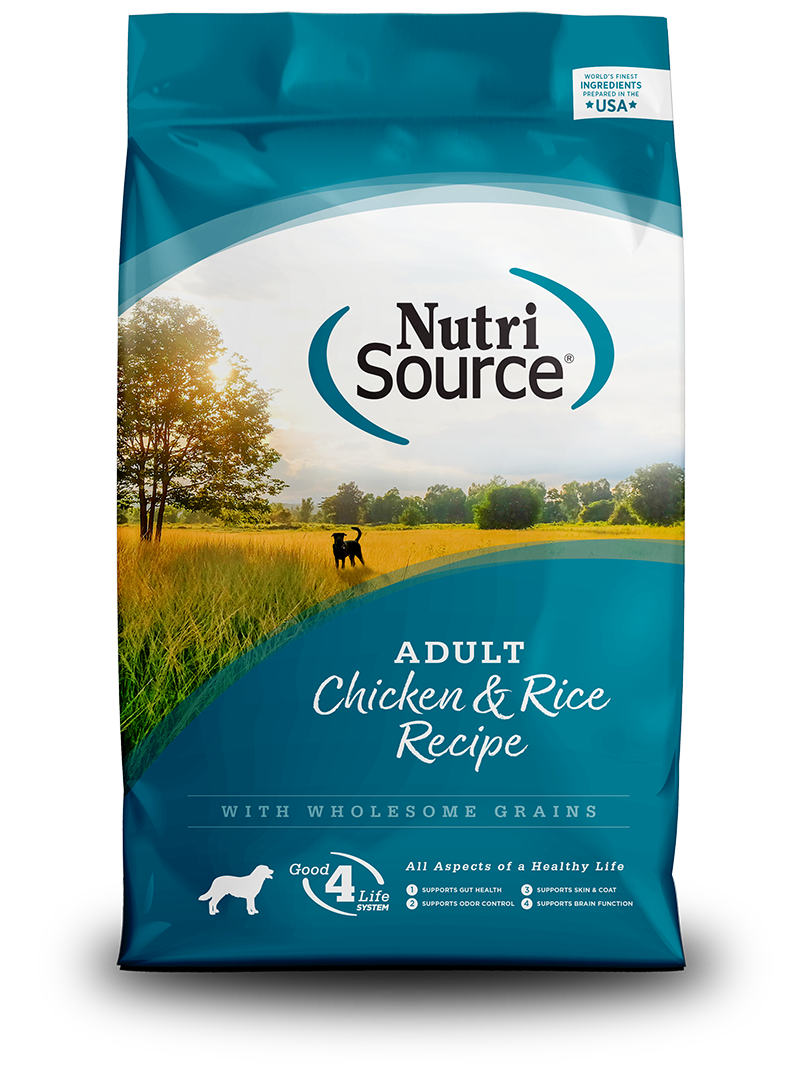 NutriSource Chicken &amp; Rice 26 lb