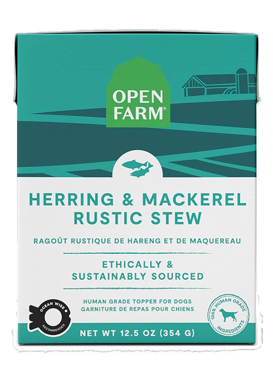Open Farm Herring &amp; Mackerel Rustic Stew 12.5 oz Single