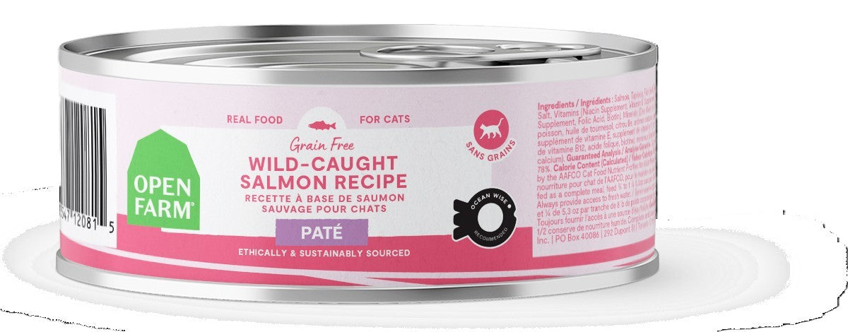 Open Farm Cat GF Salmon 5.3 oz Single