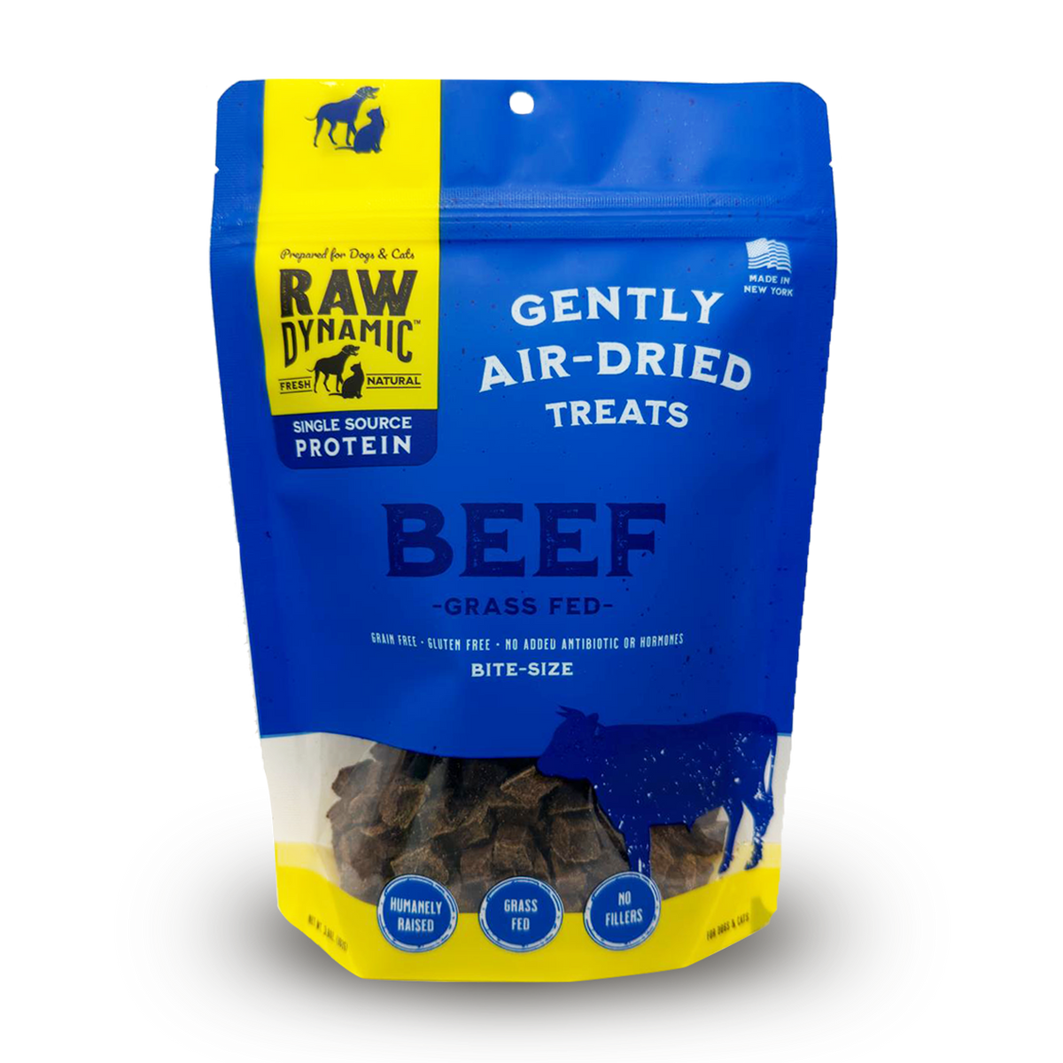 Raw Dynamic Beef Air Dried Treat 3.6 oz