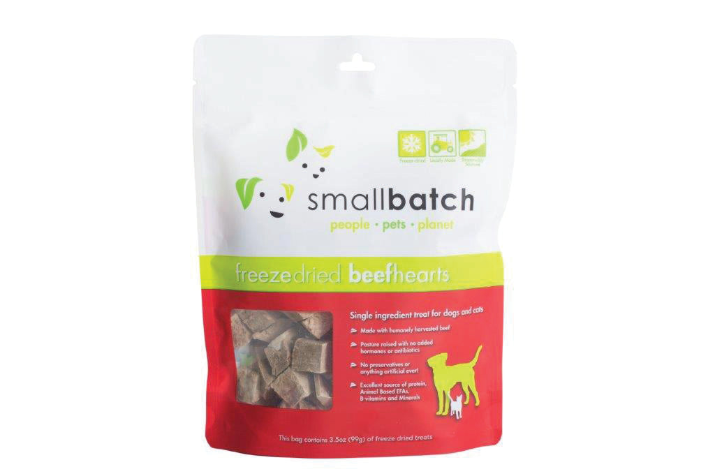 Smallbatch FD Beef Hearts 3.25 oz
